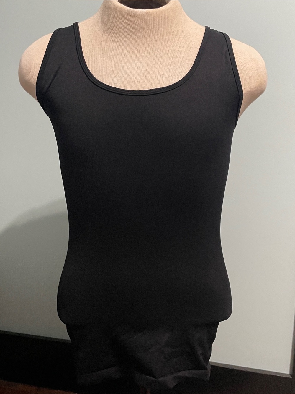 Zenana L/XL Form Fitting Black Camisole Shapewear